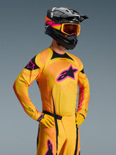 Load image into Gallery viewer, Alpinestars 2026 Techstar Nomur Jersey - Orange/Yellow/Pink - View 4 | Everest Motorcycles
