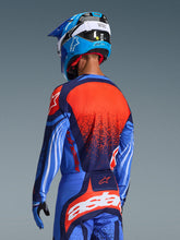 Load image into Gallery viewer, Alpinestars 2026 Techstar Nomur Jersey - Dark Navy/Orange/Ucla Blue - View 3 | Everest Motorcycles