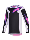 Alpinestars 2026 Fluid Grid Jersey - Black/Light Gray/Purple