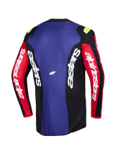 Load image into Gallery viewer, Alpinestars 2026 Fluid Grid Jersey - Red/Black/Purple - View 2 | Everest Motorcycles