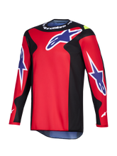 Load image into Gallery viewer, Alpinestars 2026 Fluid Grid Jersey - Red/Black/Purple - View 1 | Everest Motorcycles