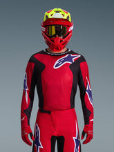 Load image into Gallery viewer, Alpinestars 2026 Fluid Grid Jersey - Red/Black/Purple - View 3 | Everest Motorcycles