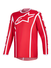 Load image into Gallery viewer, Alpinestars 2026 Fluid Apex Jersey - Red/White - View 1 | Everest Motorcycles