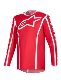 Alpinestars 2026 Fluid Apex Jersey - Red/White - View 1 | Everest Motorcycles