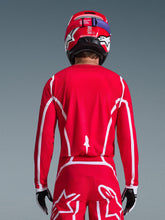 Load image into Gallery viewer, Alpinestars 2026 Fluid Apex Jersey - Red/White - View 4 | Everest Motorcycles