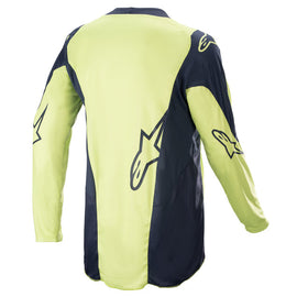 Alpinestars 2023 Racer Hoen Jersey - Night Navy Fluorite Green