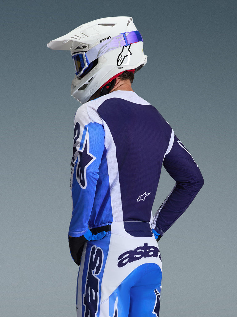 Alpinestars 2026 Racer Air Portl Jersey - Ucla Blue/White - View 5 | Everest Motorcycles