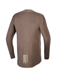 Alpinestars Supertech Air Gold Limited Edition Jersey - Earth Brown / Gold
