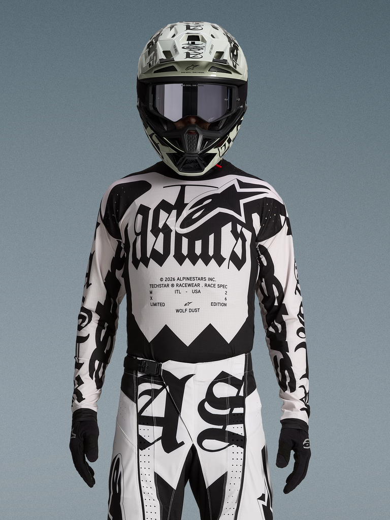 Alpinestars Supertech Wolf Dust Limited Edition Jersey - Dune / Black