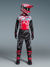 Load image into Gallery viewer, Alpinestars Techstar Beast Coast Limited Edition Jersey - Pirate Black / Hot Orange