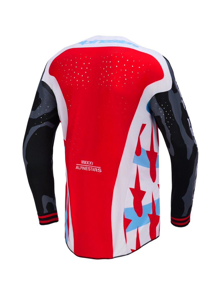 Alpinestars Techstar Beast Coast Limited Edition Jersey - Pirate Black / Hot Orange