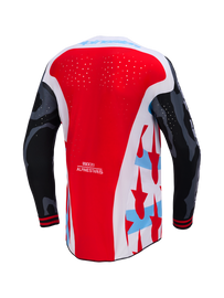 Alpinestars Techstar Beast Coast Limited Edition Jersey - Pirate Black / Hot Orange
