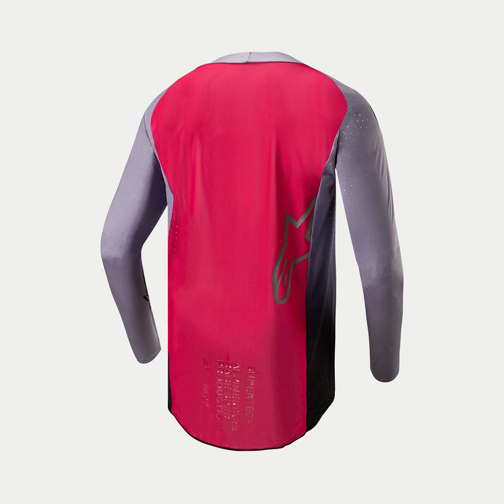 Alpinestars 2024 Supertech Dade Jersey - Iron Red Berry
