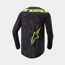 Load image into Gallery viewer, Alpinestars 2024 Techstar Rantera Jersey - Black Navy Fluro Yellow