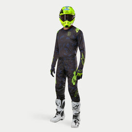Alpinestars 2024 Techstar Rantera Pants - Black Navy Fluroyellow