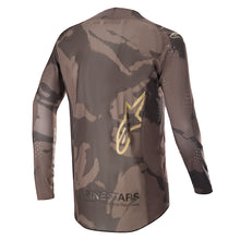 Load image into Gallery viewer, Alpinestars Supertech Squad 23 Le Jersey - Dark Brown Kargaroo Gold