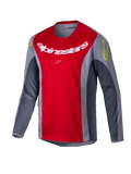 Alpinestars 2025 Youth Racer Melt Jersey - Bright-Red/Gray