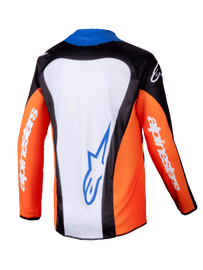 Alpinestars 2025 Youth Racer Melt Jersey - Orange/Blue