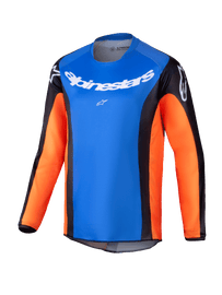 Alpinestars 2025 Youth Racer Melt Jersey - Orange/Blue