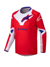 Load image into Gallery viewer, Alpinestars 2025 Youth Racer Veil Jersey - Bright-Red/White