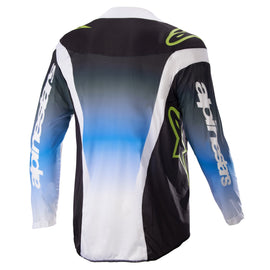 Alpinestars 2023 Youth Racer Push Jersey - Nightlife Ucla Blue White