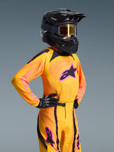 Load image into Gallery viewer, Alpinestars 2026 Youth Supertech Nomur Jersey - Orange/Yellow/Pink - View 4 | Everest Motorcycles