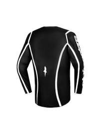Alpinestars 2026 Youth Fluid Apex Jersey - Black/Gray - View 2 | Everest Motorcycles