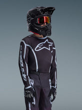 Load image into Gallery viewer, Alpinestars 2026 Youth Fluid Apex Jersey - Black/Gray - View 4 | Everest Motorcycles