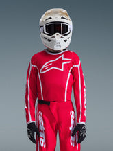 Load image into Gallery viewer, Alpinestars 2026 Youth Fluid Apex Jersey - Red/White - View 3 | Everest Motorcycles
