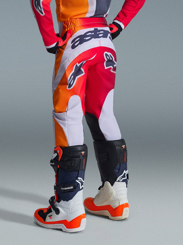 Alpinestars 2026 Youth Fluid Portl Pants - Red/Light Gray/Dark Gray - View 5 | Everest Motorcycles