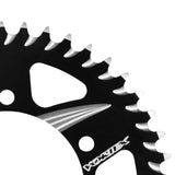 VORTEX ALLOY REAR SPROCKET 520-44T - APRILIA - BLACK