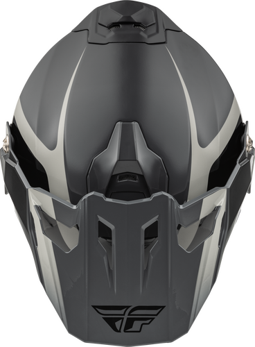 Fly Racing Trekker Pulse Helmet - Black/Grey