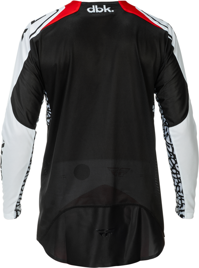 Fly Racing 2026 Evolution DBK MX Jersey - Black/White/Red