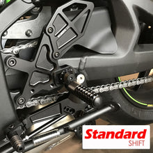 Load image into Gallery viewer, VORTEX - REARSETS : BLACK KAWASAKI ZX-10R 16-19