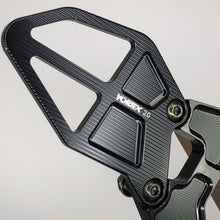 Load image into Gallery viewer, VORTEX - REARSETS : BLACK KAWASAKI NINJA 400 18-22