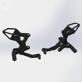 VORTEX - REARSETS : BLACK KAWASAKI NINJA 400 18-22