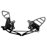 VORTEX - REARSETS : BLACK SUZUKI SV1000 03-09 / SV650 03-10'.