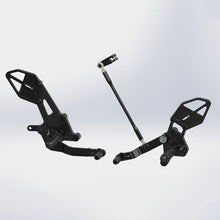 Load image into Gallery viewer, VORTEX - REARSETS : BLACK MT-07 18-21&#39;