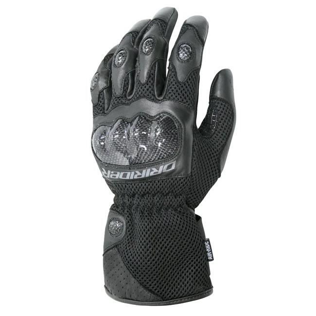 Dririder Air Ride Men's Motorcycle Gloves - Black - MotoHeaven