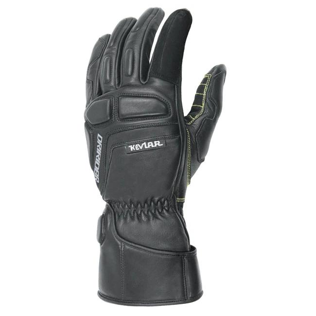 Dririder Assen 2 Men's Motorcycle Gloves - Black - MotoHeaven