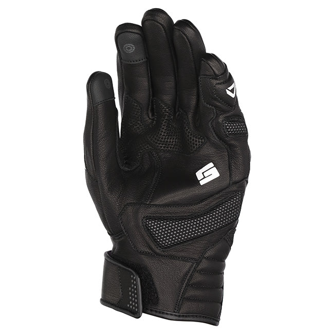 Dririder Torque Short Cuff Gloves - Black/White - MotoHeaven