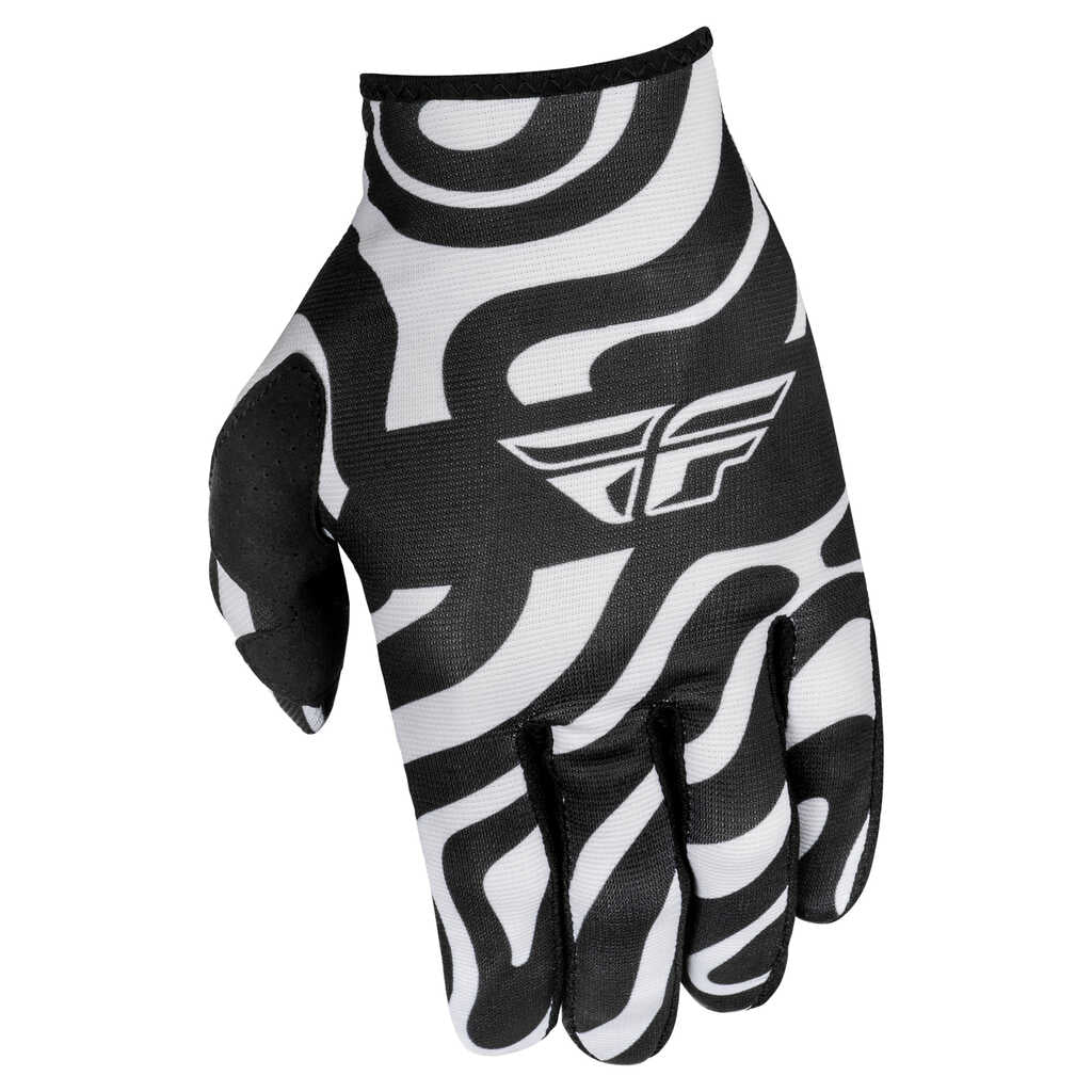 Fly Racing Legacy 2025 Pro Lite LE Abyss Gloves - White/ Black