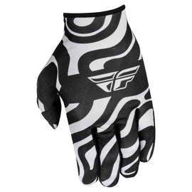 Fly Racing Legacy 2025 Pro Lite LE Abyss Gloves - White/ Black