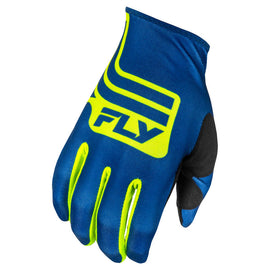 Fly Racing 2025 Lite Limited Edition Lancer Gloves - Navy/ Hi-Vis