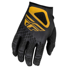 Load image into Gallery viewer, Fly Racing 2025 Youth Kinetic Center Gloves  -  Black/ Gold