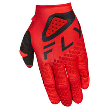 Load image into Gallery viewer, Fly Racing 2025 Youth Kinetic Center Gloves - Red/ Black