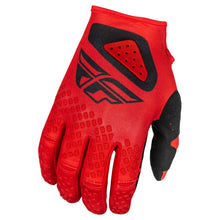 Load image into Gallery viewer, Fly Racing 2025 Youth Kinetic Center Gloves - Red/ Black