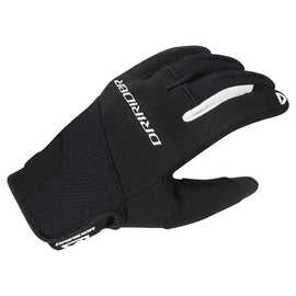 Dririder Flex Full Finger Ladies' Gloves - Black/White - View 1 | Everest Motorcycles