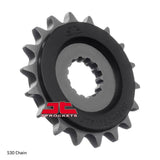 FRONT SPROCKET - STEEL W/-RUBBER CUSH 18T 530P