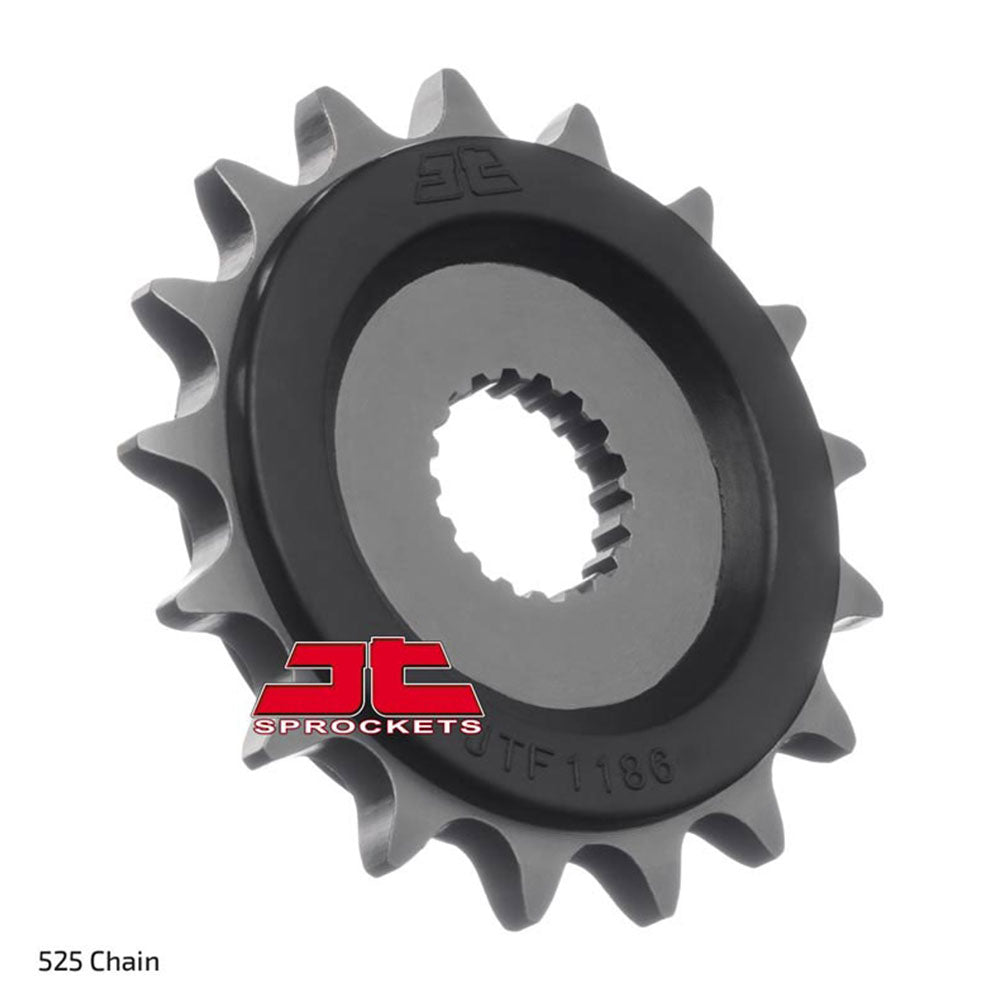 FRONT SPROCKET - STEEL W/-RUBBER CUSH 16T 525P